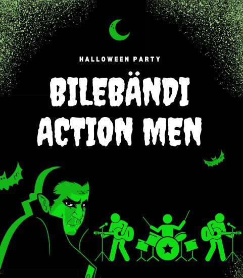 Bilebändi Action Men teemajuhliin