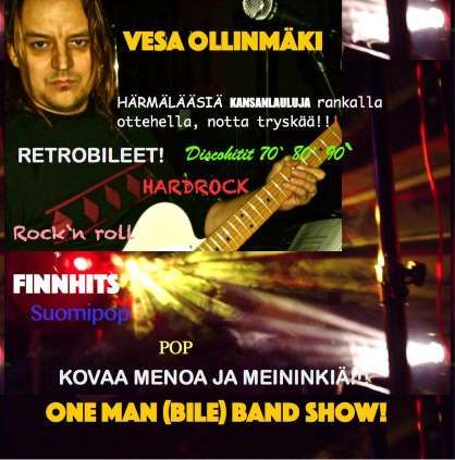 Vesa Ollinmäki One Man Bileband