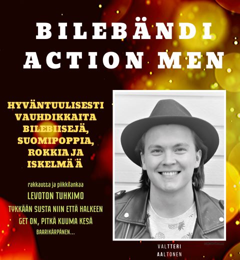 Valtteri Aaltonen bilebändi Action Men